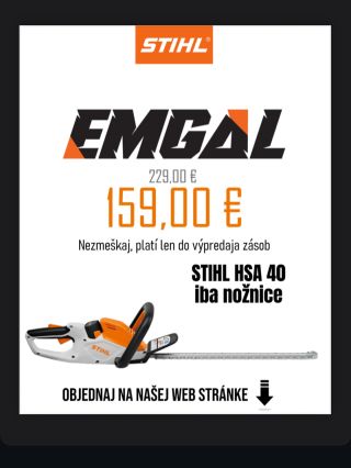 ✂️🔋 STIHL HSA 40 – Ľahké, výkonné a tiché nožnice na živý plot! 🌿✨ Hľadáš spoľahlivé a ľahké akumulátorové nožnice na...